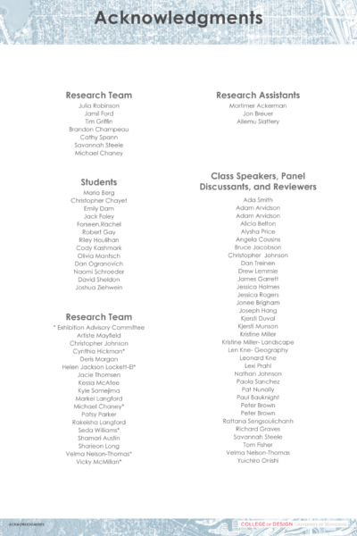 21. Participants- Acknowledgments