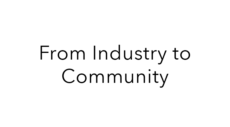 from industry to community 2